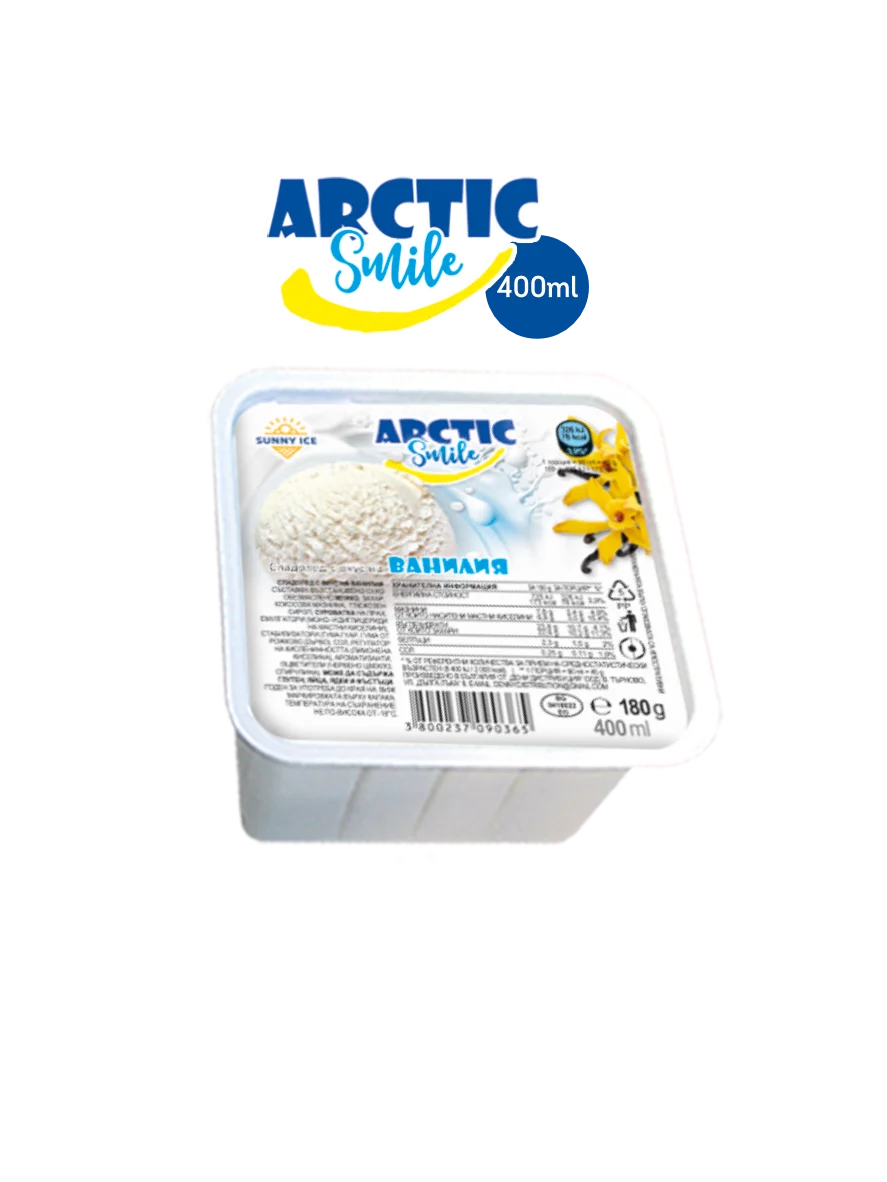 Sunny Ice Arctic Smile Ванилия 400ml