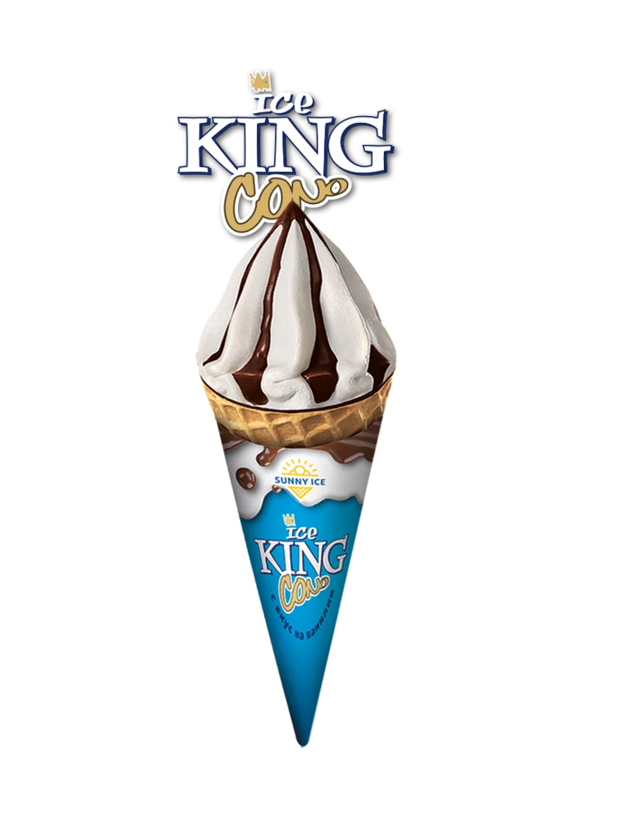 Sunny Ice Ice King Cone Vanilla