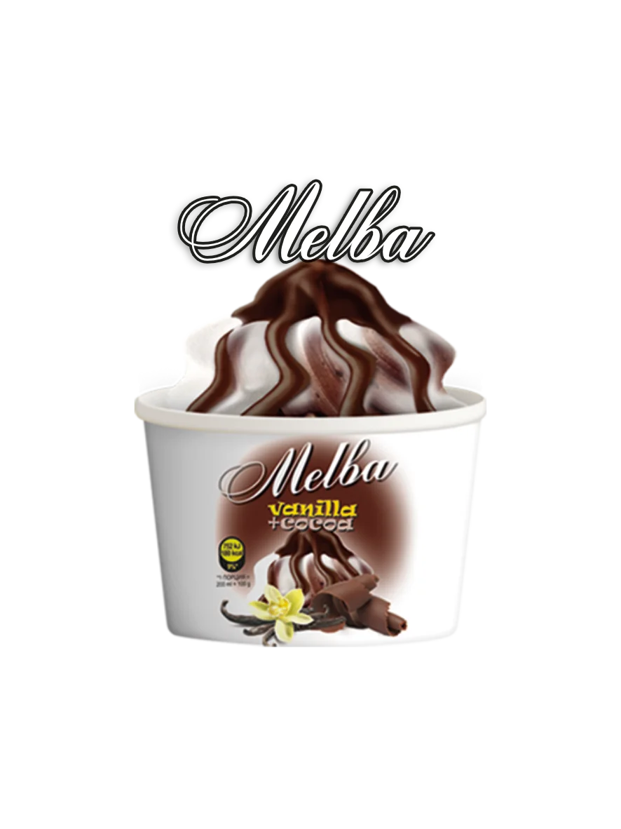 Sunny Ice Melba Vanilla + Cocoa