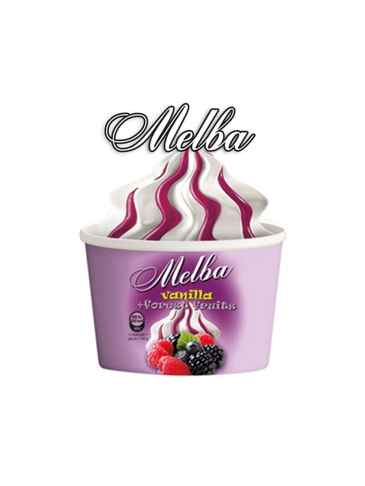 Sunny Ice Melba Vanilla + Forest Fruits