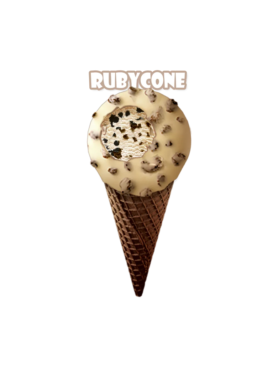 Sunny Ice Rubycone Cookies