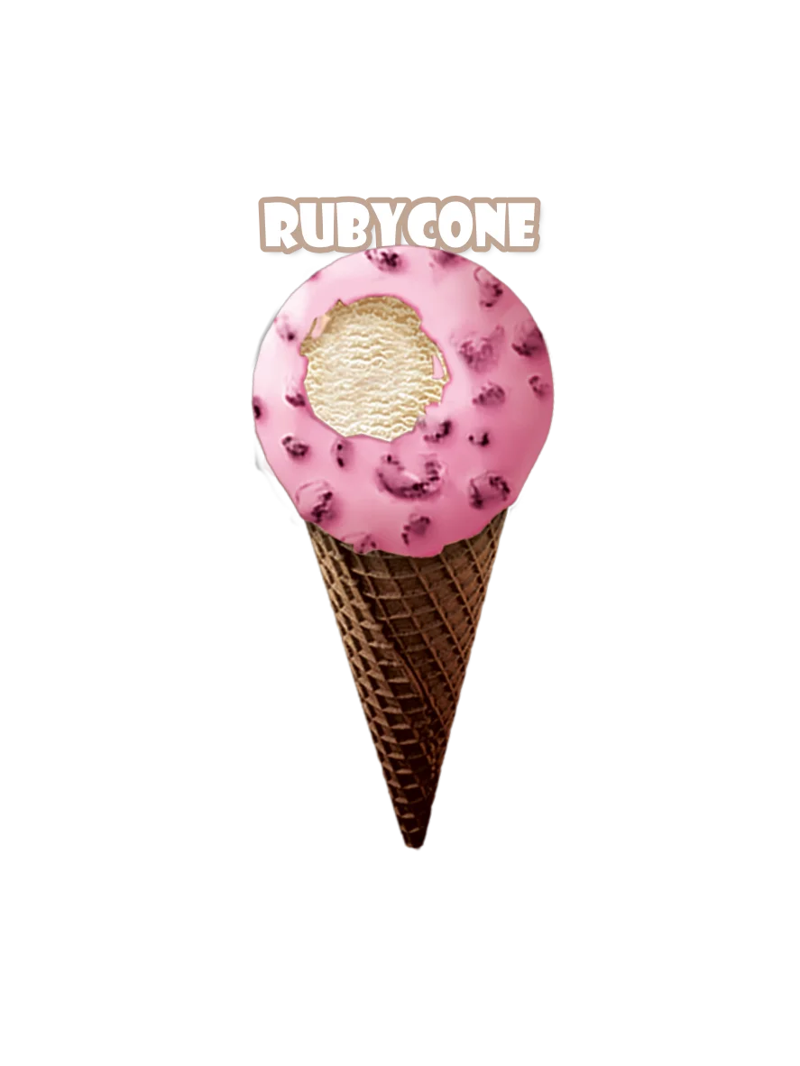 Sunny Ice Rubycone Ruby